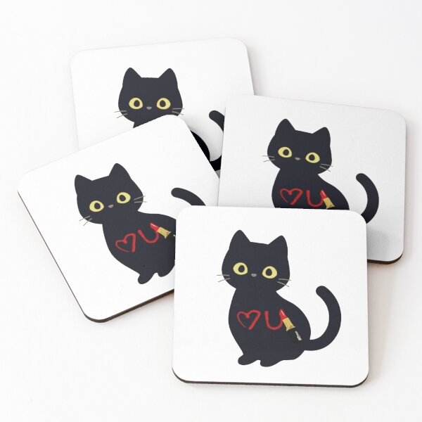 Item preview, Black cat designed and sold by Noounii.