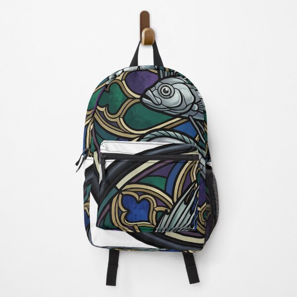 Item preview, Gothic Rose Window — Giant Oarfish in Stained Glass designed and sold by IllumeInk.