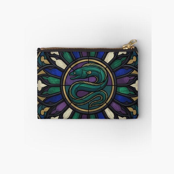 Item preview, Gothic Rose Window — Moray Eel in Stained Glass designed and sold by IllumeInk.