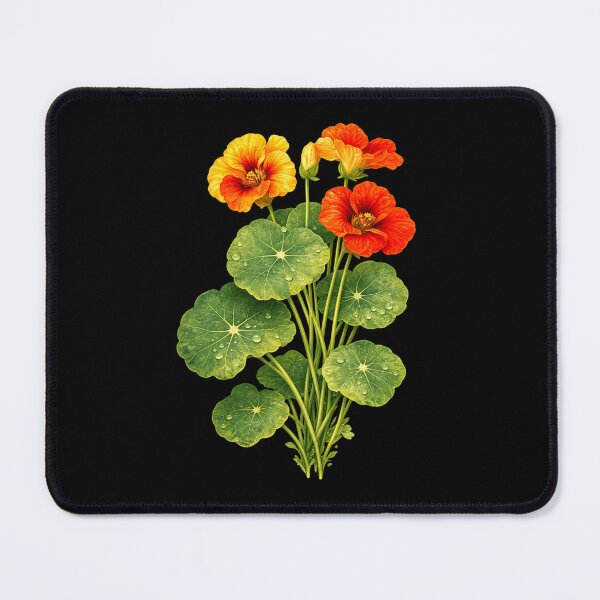 Item preview, Botanical Flower, Nasturtium Plant designed and sold by Boiledbrain-SP.