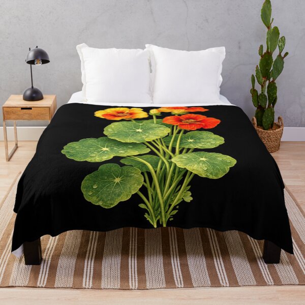 Item preview, Botanical Flower, Nasturtium Plant designed and sold by Boiledbrain-SP.