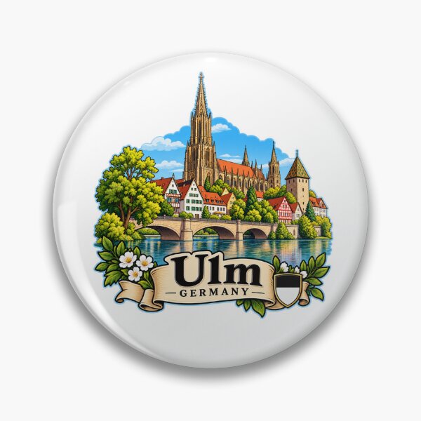 Item preview, Ulm Germany - Historic Minster Gothic Church designed and sold by Myra365Art.