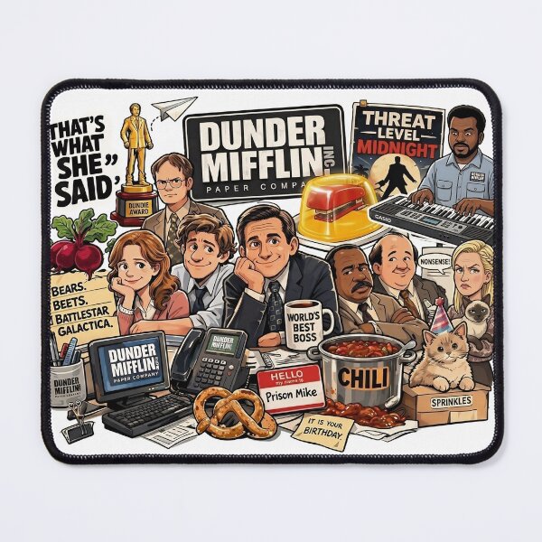 Item preview, The Office Commemorative Art designed and sold by TV Shows for ALL.