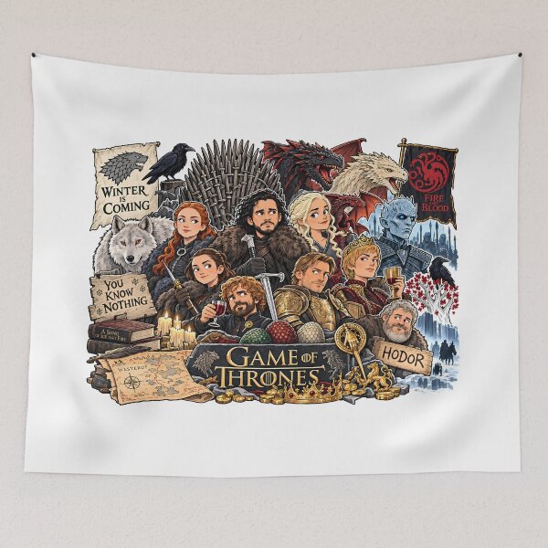 Artikelvorschau, Game of Thrones Gedenkkunst entworfen und verkauft von TV Shows for ALL.