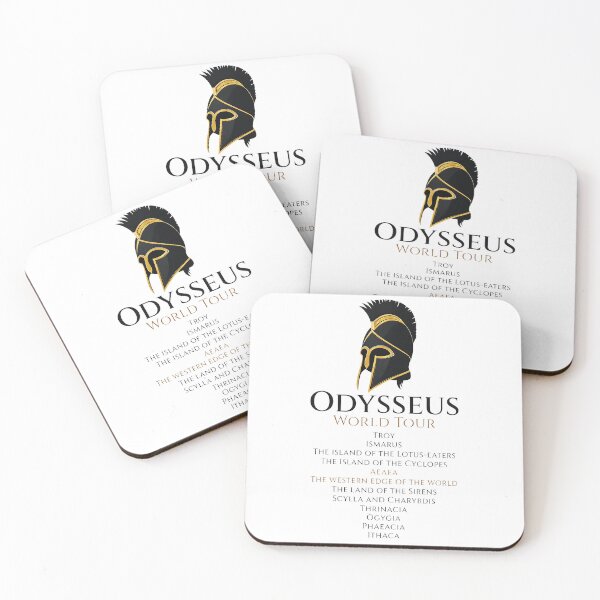 Item preview, Odysseus Ancient Greek Warrior Helmet Classical Poem designed and sold by timothymurp.
