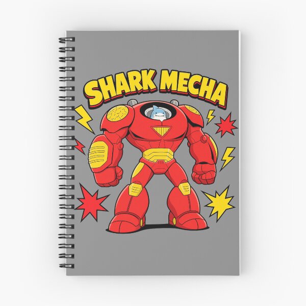 Item preview, Red Shark Mecha Hero designed and sold by Wraptious.