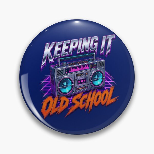 Item preview, Keeping It Old School 90s Retro Cassette Boombox designed and sold by timothymurp.