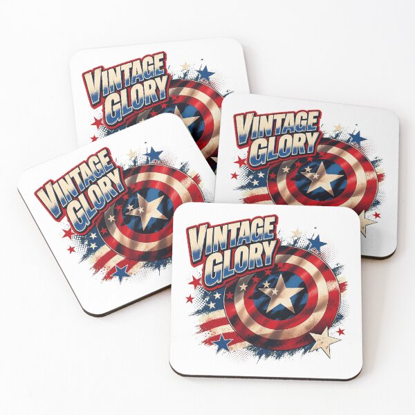 Item preview, Vintage Patriotic Glory Shield designed and sold by Wraptious.