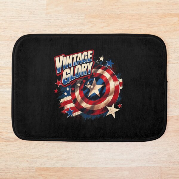 Item preview, Vintage Patriotic Glory Shield designed and sold by Wraptious.