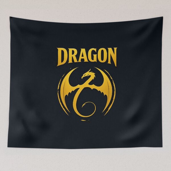 Item preview, Golden Dragon Emblem designed and sold by Wraptious.