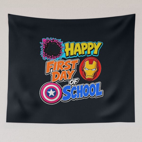 Item preview, Happy First Day of School Hero designed and sold by Wraptious.