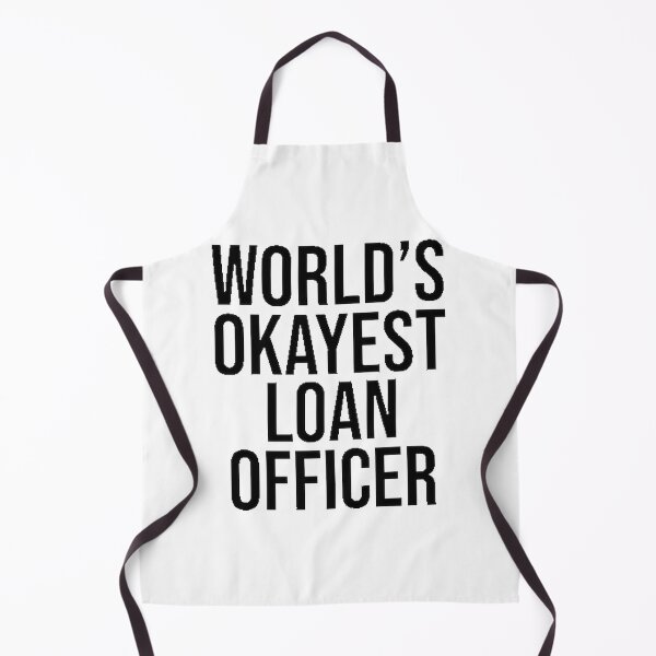 Item preview, World's Okayest Loan Officer Funny Quote Design for Mortgage Professionals designed and sold by SmProduction.