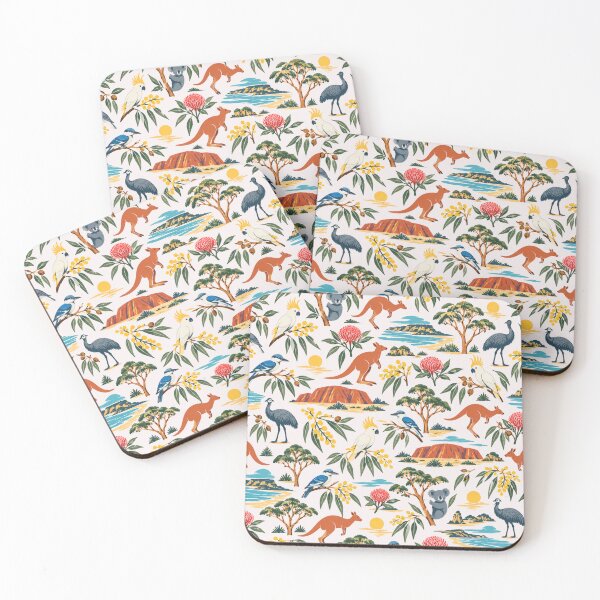 Item preview, Australian Icons Pattern designed and sold by PamLeeDesign.