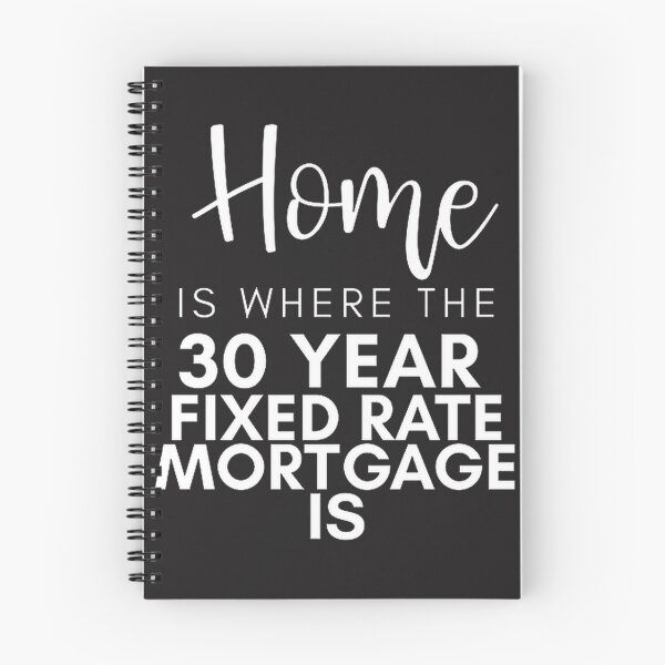 Item preview, Home Is Where The Year Fixed Rate Mortgage Is - Funny Mortgage Loan Originator Gift Design designed and sold by SmProduction.