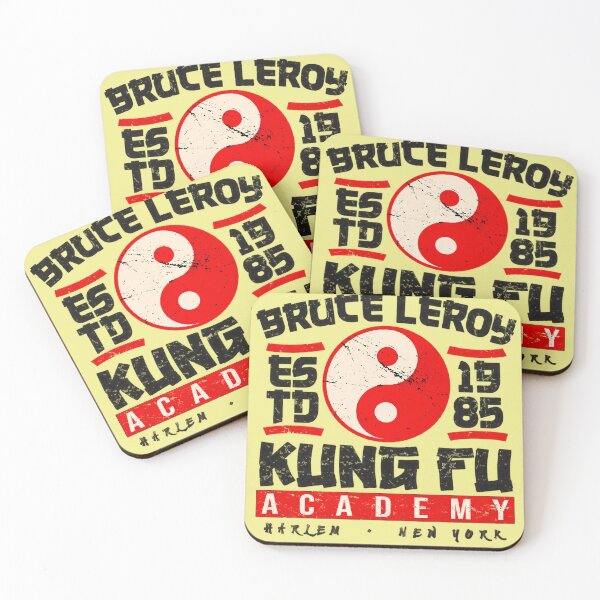Item preview, Bruce Leroy Kung Fu Academy Emblem designed and sold by Boiledbrain-SP.