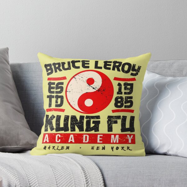 Item preview, Bruce Leroy Kung Fu Academy Emblem designed and sold by Boiledbrain-SP.