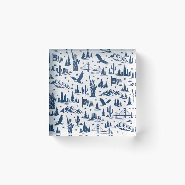 Artikelvorschau, Amerikanisches Symbolmuster entworfen und verkauft von PamLeeDesign.