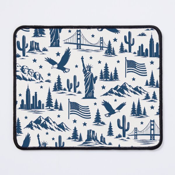Item preview, American Icons Pattern designed and sold by PamLeeDesign.