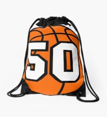 Basketball 50 Drawstring Bag