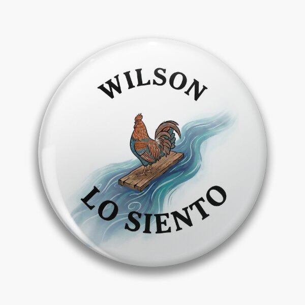 Item preview, Wilson, Lo Siento Gallo en Balsa | Divertida Disculpa Española Camiseta Vintage con Grabado de Gallo designed and sold by LoFizzy.
