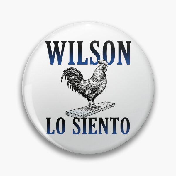 Item preview, Wilson, Lo Siento Gallo en Balsa | Divertida Disculpa Española Camiseta Vintage con Grabado de Gallo designed and sold by LoFizzy.