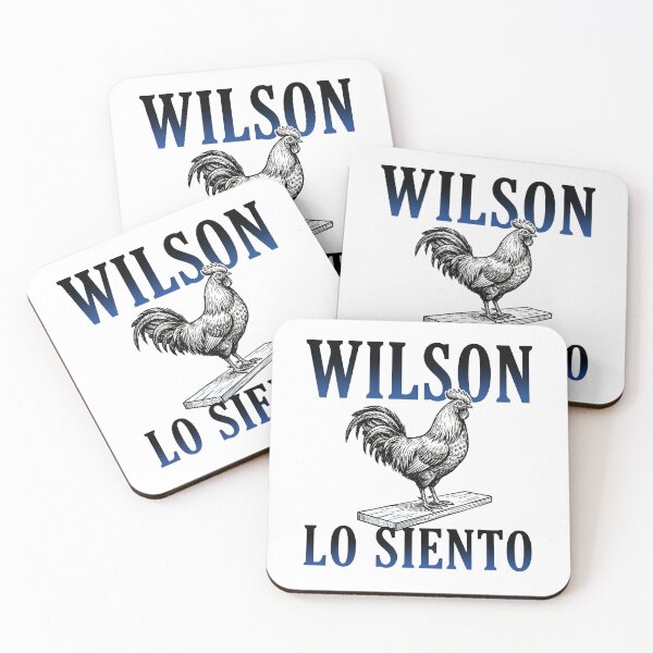 Item preview, Wilson, Lo Siento Rooster on Raft | Funny Spanish Apology Vintage Engraving Rooster Shirt designed and sold by LoFizzy.