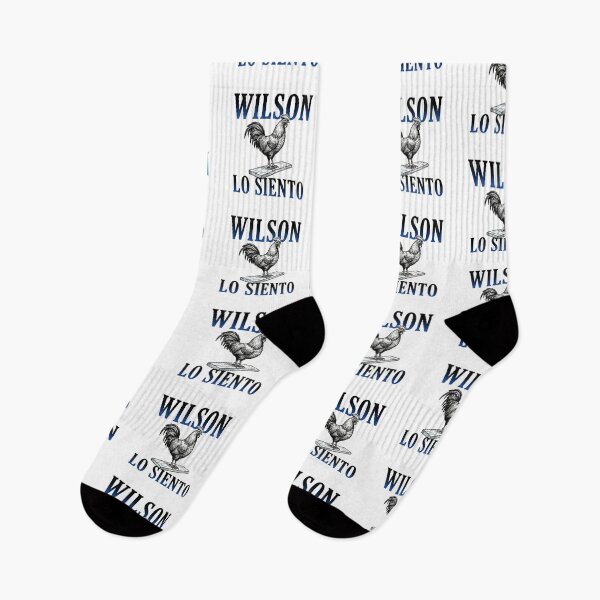 Aperçu de l'œuvre Wilson, Lo Siento Coq sur un radeau | T-shirt humoristique espagnol vintage avec gravure de coq et excuses créée et vendue par LoFizzy.