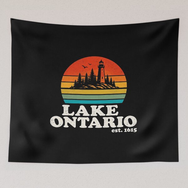 Item preview, Lake Ontario Est. 1615 designed and sold by abby-thorns.