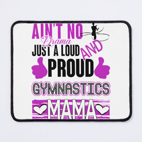 Item preview, Proud Gymnastics Mom Supportive Athletic Mom Design designed and sold by NishanK.