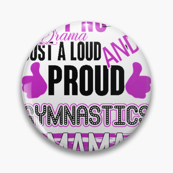Item preview, Proud Gymnastics Mom Supportive Athletic Mom Design designed and sold by NishanK.