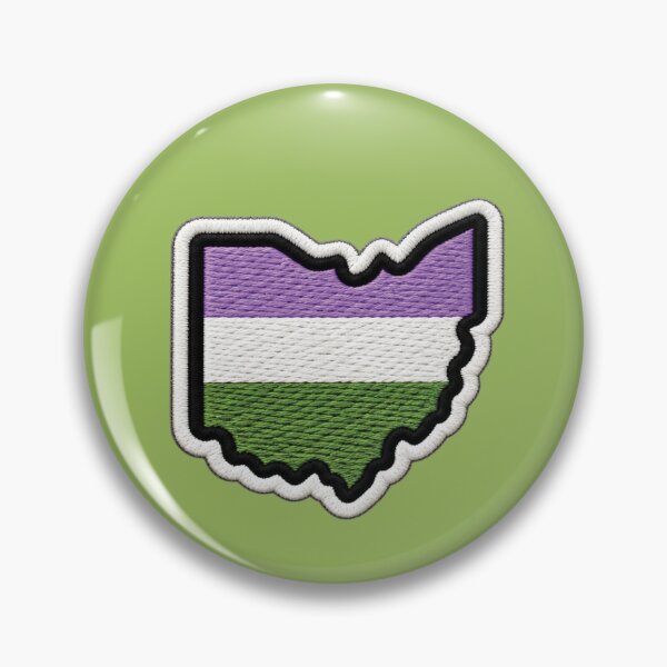 Artikelvorschau, Genderqueer Pride Ohio entworfen und verkauft von Offbeat Design.