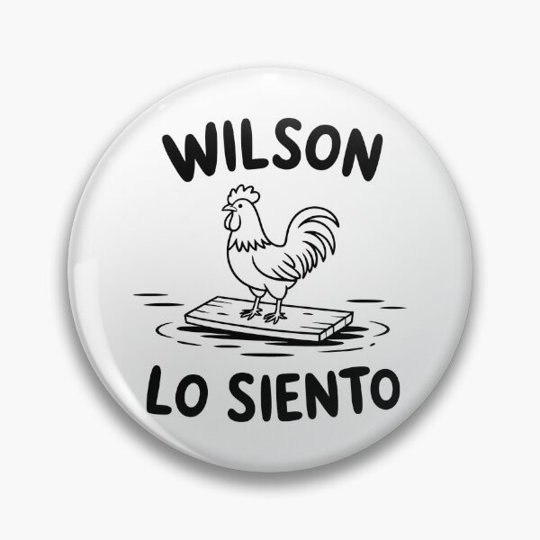 Item preview, Wilson, Lo Siento Rooster on Raft | Funny Spanish Apology Vintage Engraving Rooster Shirt designed and sold by LoFizzy.
