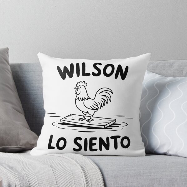 Item preview, Wilson, Lo Siento Rooster on Raft | Funny Spanish Apology Vintage Engraving Rooster Shirt designed and sold by LoFizzy.