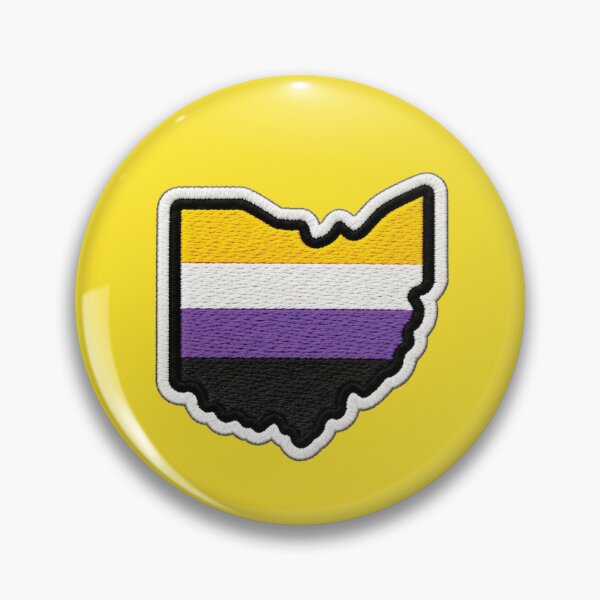 Item preview, Nonbinary Pride Ohio designed and sold by Offbeat Design.