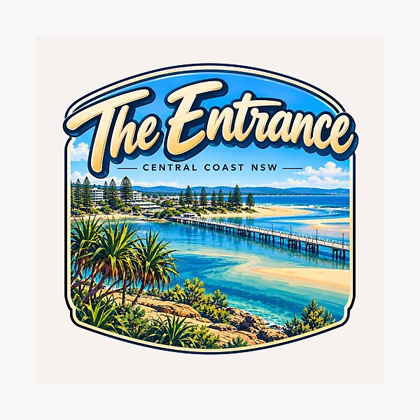 Item preview, The Entrance Central Coast NSW Australia  designed and sold by PamLeeDesign.