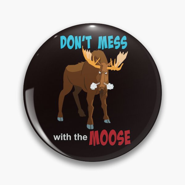 Item preview, angry, snorting moose designed and sold by Lobo-36.