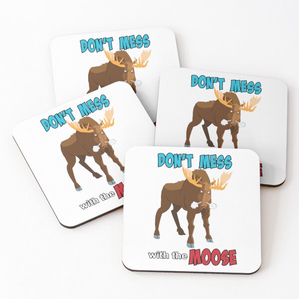 Item preview, angry, snorting moose designed and sold by Lobo-36.