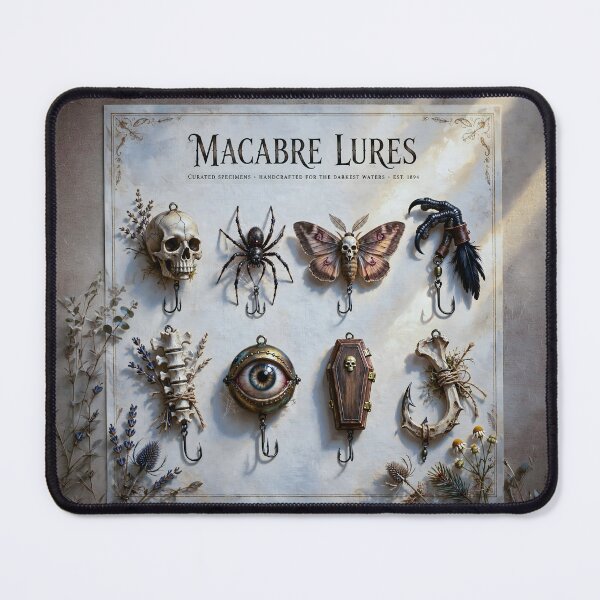 Item preview, 8 Macabre Lures designed and sold by PictureNZ.