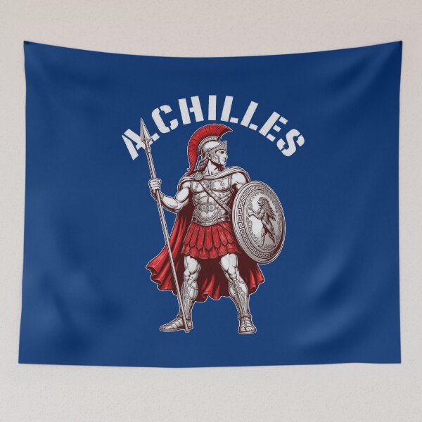 Item preview, Ancient Spartan Hoplite Spear And Shield Greek Warrior designed and sold by stuartcoleman.