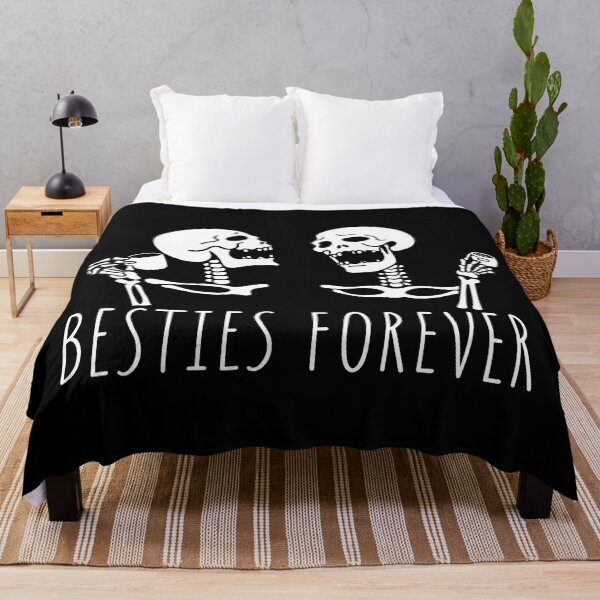 Item preview, Besties Forever Skeleton Coffee Humor designed and sold by Vicky021.