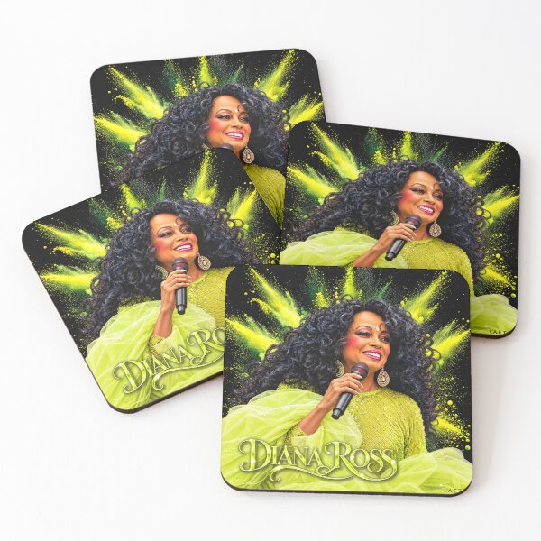 Aperçu de l'œuvre Diana Ross - Chartreuse créée et vendue par Laeton Designs.