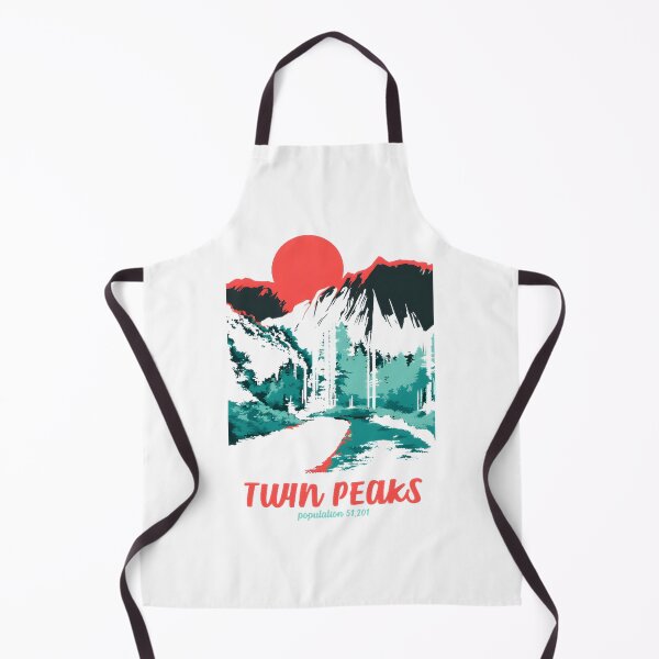 Item preview, Twin Peaks Inspired Classic National Parks Tonal Welcome Poster Design designed and sold by CSAR-G.