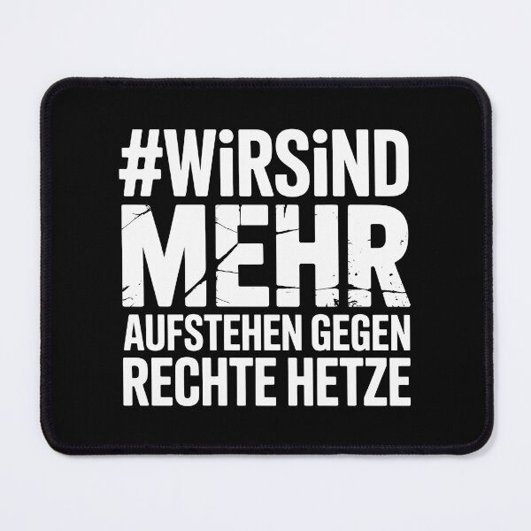 Item preview, #Wir sind Mehr - Linke Antifa Merch designed and sold by LoFizzy.