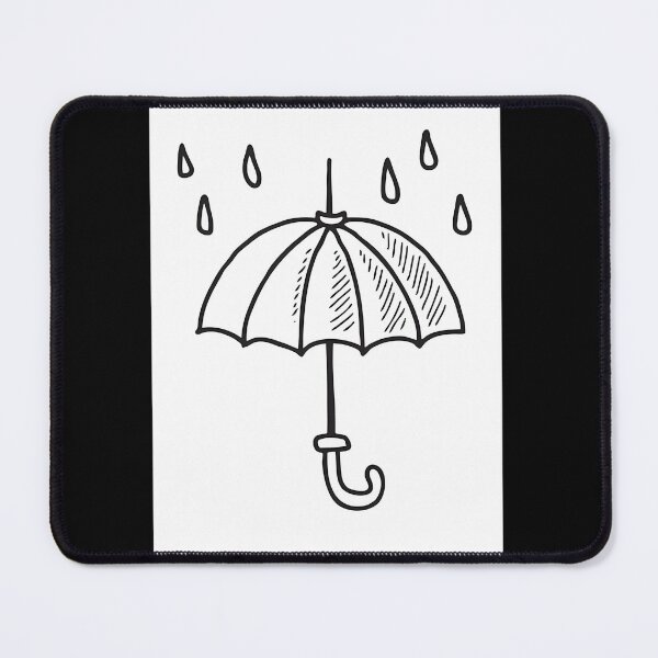 Item preview, Colorful Umbrella Illustration for Rainy Days and Weather Themes designed and sold by CruxRiajuu.