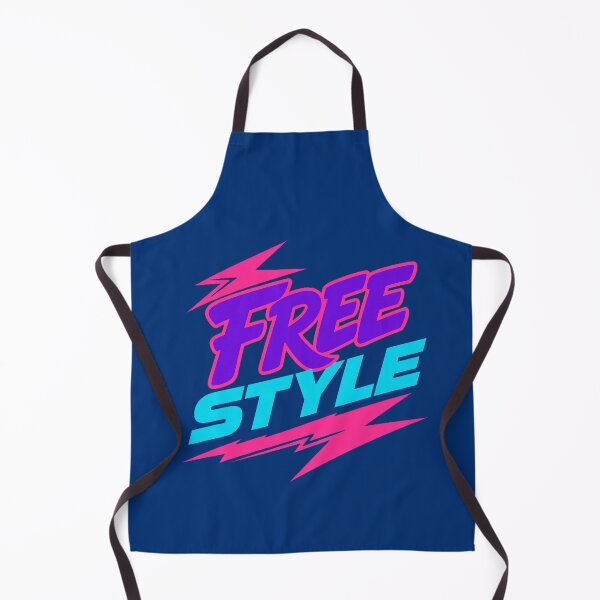 Item preview, Freestyle 90s Neon Brush Script Retro Dance Typography designed and sold by stuartcoleman.