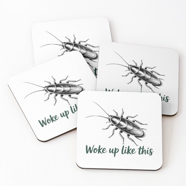 Item preview, Woke Up Like This Cockroach | Kafka Metamorphosis Funny Literary Bug Humor designed and sold by LoFizzy.