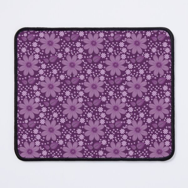 Item preview, Beautiful purple floral seamless pattern with various flowers designed and sold by PowerAntShop.