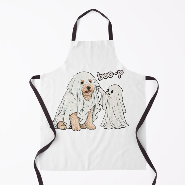 Artikelvorschau, Boo-p Lustiger Cavoodle Cavapoo Geist Halloween entworfen und verkauft von inkfluenceart.