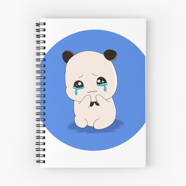 Aperçu de l'œuvre Bubu pleure, un ours mignon et triste créée et vendue par pookieCatt.