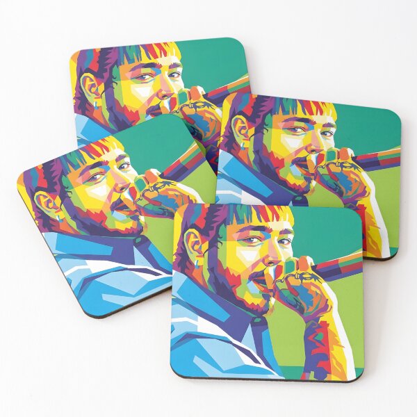 Artikelvorschau, Post Malone Pop-Art entworfen und verkauft von Zamziri.